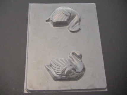 1008 Swan 3D Chocolate Candy Mold